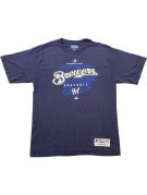 MAJESTIC ATHLETIC T SHIRT GRAPHIC SPORTSWEAR NAVY ΑΝΤΡΙΚΟ PRE OWNED M