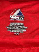 MAJESTIC BASEBALL GRAPHIC TEE SPORTSWEAR ΚΟΚΚΙΝΟ ΑΝΤΡΙΚΟ PRE OWNED L