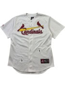 MAJESTIC BASEBALL JERSEY GRAPHIC OFF WHITE ΑΝΤΡΙΚΟ PRE OWNED M