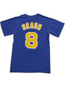 Majestic Brewers T-Shirt Big Logo Blu UNISEX S