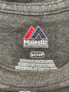 Majestic Chicago White Sox T-Shirt Big Logo Γκρι Unisex