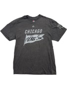 Majestic Chicago White Sox T-Shirt Big Logo Γκρι Unisex