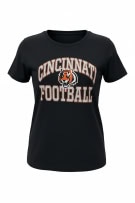 Majestic Cincinnati Bengals T-Shirt Μαύρο Γυναικείο S