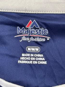 MAJESTIC MAGLIA FOOTBALL AMERICANO SPORTSWEAR NAVY DONNA PRE OWNED M