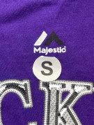 MAJESTIC ΓΡΑΦΙΚΟ T SHIRT SPORTSWEAR ΜΩΒ ΑΝΤΡΙΚΟ PRE OWNED S