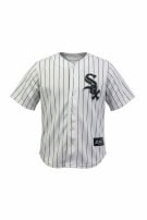 MAJESTIC GRAPHIC BASEBALL JERSEY RIGATA BIANCO UOMO PRE OWNED