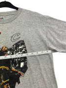 MAJESTIC GRAPHIC TEE ATHLETIC GREY MEN PRE OWNED L