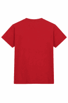 MAJESTIC GRAPHIC TEE RED MEN PRE OWNED M