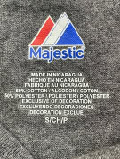 MAJESTIC GRAPHIC TEE SPORTSWEAR CHARCOAL ΑΝΤΡΙΚΟ PRE OWNED S