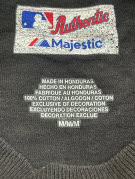 MAJESTIC GRAPHIC TEE SPORTSWEAR FADED BLACK UOMO PRE OWNED M