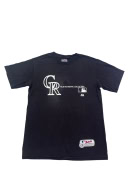 MAJESTIC GRAPHIC TEE SPORTSWEAR FADED BLACK UOMO PRE OWNED M
