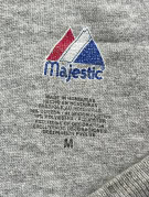MAJESTIC GRAPHIC TEE SPORTSWEAR GREY ΑΝΤΡΙΚΟ PRE OWNED M