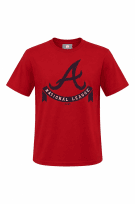 MAJESTIC GRAPHIC TEE SPORTSWEAR RED MENS PRE OWNED M
