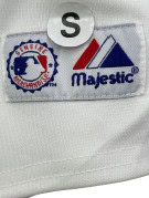 MAJESTIC BASEBALL JERSEY VINTAGE WHITE MEN PRE OWNED S