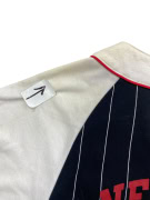 MAJESTIC NEW YORK YANKEES BASEBALL JERSEY VINTAGE LOGO ΜΑΥΡΟ/ΛΕΥΚΟ UNISEX XS