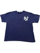 MAJESTIC NEW YORK YANKEES GRAPHIC TEE SPORTSWEAR NAVY ΑΝΤΡΙΚΟ PRE OWNED XL