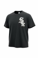 MAJESTIC T-SHIRT CHICAGO WHITE SOX LOGO VINTAGE NERA UNISEX XL usata