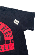 MAJESTIC T SHIRT GRAPHIC ΜΑΥΡΟ ΑΝΤΡΙΚΟ PRE OWNED M