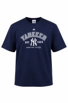 MAJESTIC T SHIRT GRAPHIC NAVY ΑΝΤΡΙΚΟ PRE OWNED L
