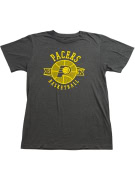 MAJESTIC T-shirt INDIANA PACERS VINTAGE STYLE Logo Grey UNISEX M pre-owned