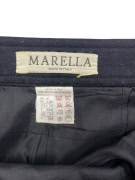 MARELLA Gonna classica minimal nera da donna M