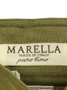 MARELLA LINEN SKIRT (PURO LINO) CASUAL OLIVE GREEN WOMEN'S S