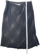 MARELLA SHIMMER MID-LENGTH SKIRT BLACK WOMEN'S S