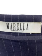 MARELLA ΦΟΥΣΤΑ PINSTRIPE ΜΠΛΕ ΣΚΟΥΡΟ ΓΥΝΑΙΚΕΙΑ S