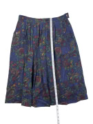MARELLA Φούστα Vintage Floral Μοτίβο Πολύχρωμη Μπλε Γυναικεία M