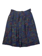 MARELLA Φούστα Vintage Floral Μοτίβο Πολύχρωμη Μπλε Γυναικεία M