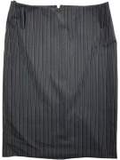 MARELLA GONNA VINTAGE GESSATA NERA DA DONNA L
