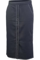 MARELLA MIDI ΦΟΥΣΤΑ VINTAGE ΜΕ ΑΝΤΙΘΕΤΕΣ ΡΑΦΕΣ ΜΑΥΡΟ ΓΥΝΑΙΚΕΙΟ M