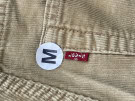 LEVIS CORDUROY PANTS MINIMAL BEIGE UNISEX PRE OWNED M
