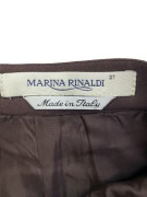 MARINA RINALDI ΦΟΥΣΤΑ VINTAGE PINSTRIPE ΚΑΦΕ ΓΥΝΑΙΚΕΙΑ L