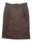 Marina Sport Brown Wool Skirt Women’s Size L