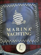 MARINA YACHTING PARKA CLASSICO NAVY UOMO PRE OWNED L