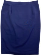 MARIO PUCCI CECCONI GONNA VINTAGE BLU DA DONNA L