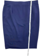 MARIO PUCCI CECCONI GONNA VINTAGE BLU DA DONNA L