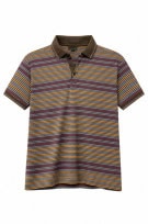 MARLBORO CLASSICS POLO SHIRT STRIPED MULTICOLOUR MENS PRE OWNED XXL