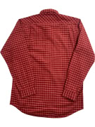 Camicia da uomo Marlboro Classics a quadri vintage rossa taglia S