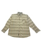 Marlboro Classics Vintage Shirt Plaid Beige-Orange Men's XL