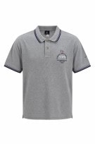 MARTIN YACHTING POLO SHIRT ΜΕ ΚΕΝΤΗΜΑ ΓΚΡΙ ΑΝΤΡΙΚΟ PRE OWNED L