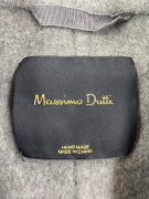 Massimo Dutti Cappotto Lungo Casual Logo Grigio da Donna M