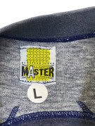 MASTER ΜΠΛΟΥΖΑΚΙ T SHIRT GRAPHIC ΣΚΟΥΡΟ ΜΠΛΕ ΑΝΤΡΙΚΟ PRE OWNED L