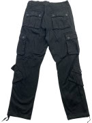 MATCH CARGO PANTS UTILITY BLACK MEN PRE OWNED M