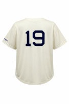 MATCH HYP BASEBALL JERSEY VINTAGE CLEVELAND OFF WHITE ΑΝΤΡΙΚΟ PRE OWNED L