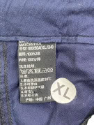 MATCHSTICK PANTALONI CARGO UTILITY NERO UOMO PRE OWNED XL