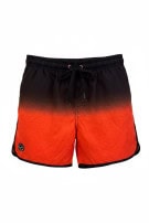 MAUI AND SONS SWIM SHORTS GRAPHIC BLACK ORANGE ΑΝΤΡΙΚΟ PRE OWNED XS