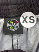 MAUI AND SONS SWIM SHORTS GRAPHIC BLACK ORANGE ΑΝΤΡΙΚΟ PRE OWNED XS