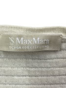 MAX MARA ABITO IN MAGLIA MIDI ECRU DA DONNA L